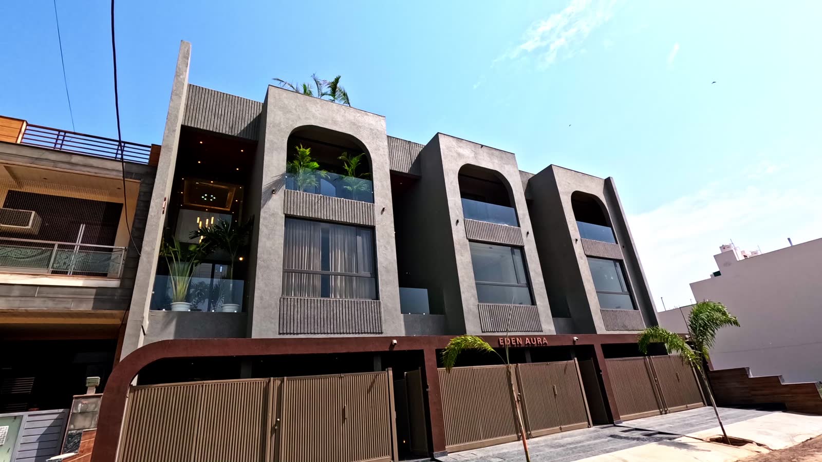 Eden Aura villas in daylight, Amrapali Nagar, Gandhi Path West, Jaipur